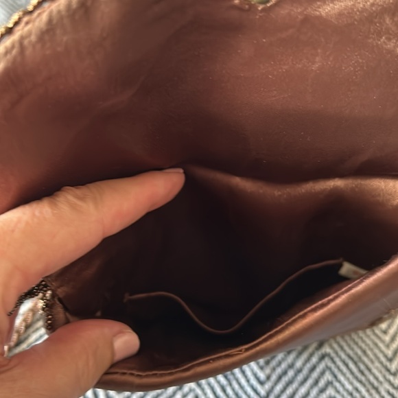 Beautiful Brown Beaded Bag - Picture 4 of 8